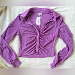 Purple shirt